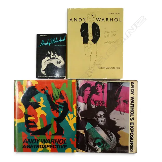 ANDY WARHOL - FOUR PUBLICATIONS